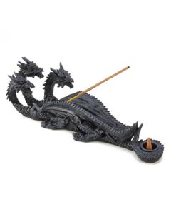 TRIPLE-HEAD DRAGON INCENSE BURNER